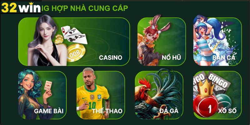 Các Sản Phẩm Cá Cược Nổi Bật Của 32win