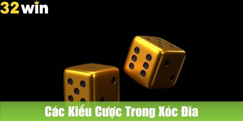 Các Kiểu Cược Trong Xóc Đĩa Người Chơi Cần Biết